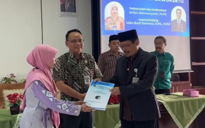 LEPAS SAMBUT KEPALA SMAN 5 PURWOKERTO