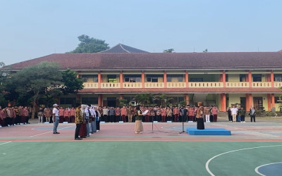Apel Hari Anak Nasional 2025 di SMAN 5 Purwokerto